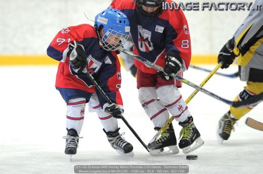 2011-03-20 Aosta 0485 Hockey Milano Rossoblu U10-Varese - Tommaso Battelli